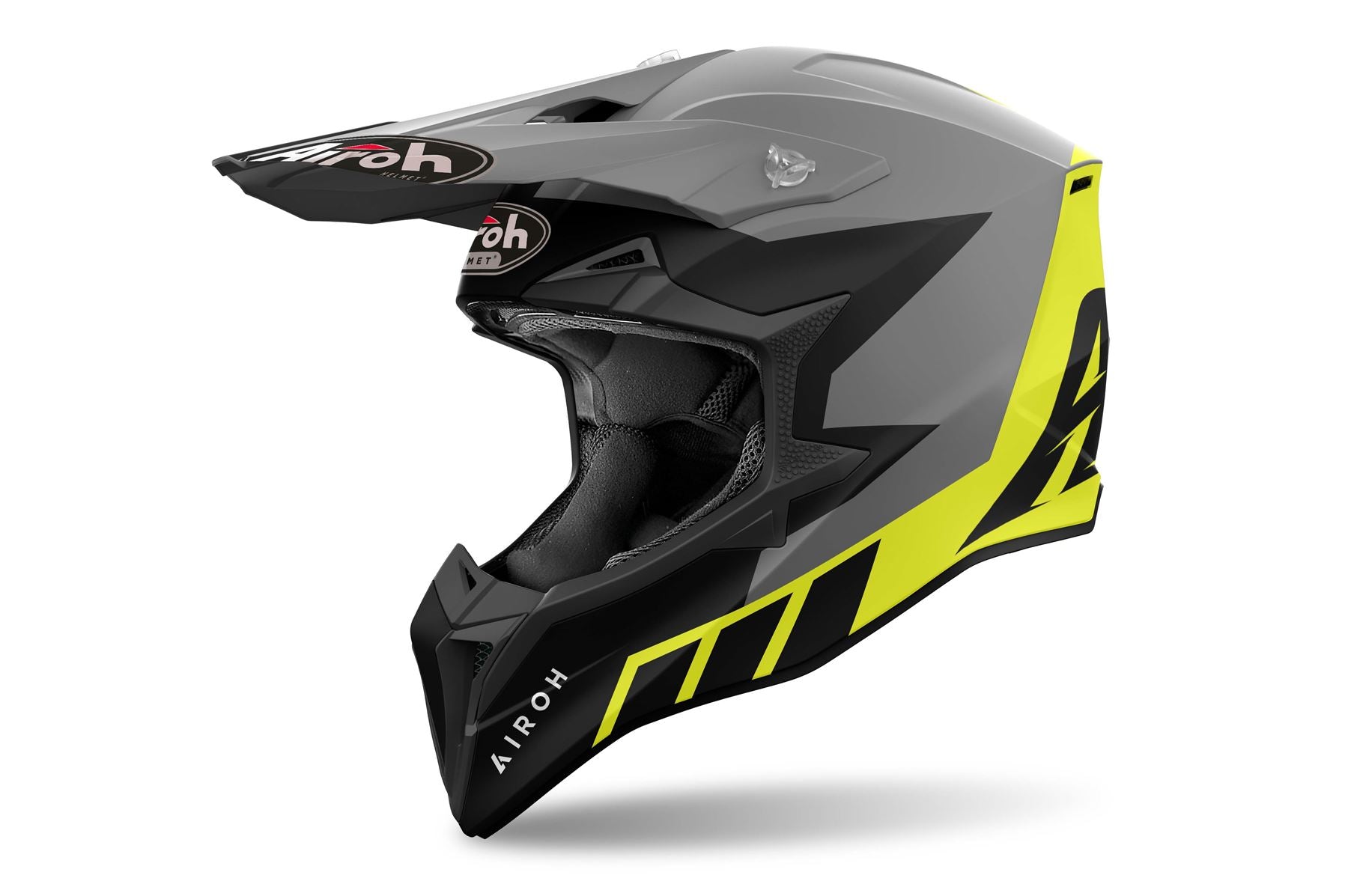 Airoh Helmet 2024 Wraaap Reloaded Yellow Matt